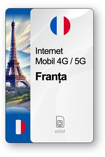 netSIM eSIM Internet France, valid for 7 days, Unlimited traffic