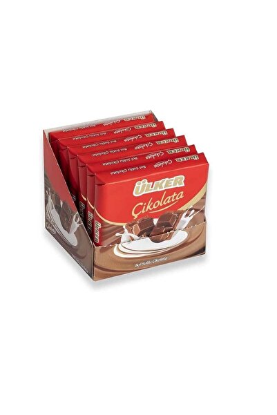 Ülker KARE Bol Sütlü Çikolata 60 G * 6 Adet