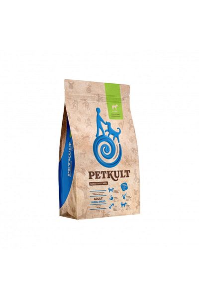 PetKult 3 kg Sensitive Care Large (MAXI) Adult cu miel și orez
