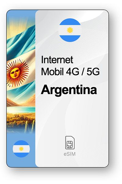 netSIM eSIM Internet Argentina, valid for 7 days, Unlimited traffic