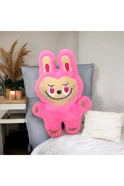 ŞAŞKIN HOUSE Cute Labubu Plush Toy & Sleeping Playmate & Gift Toy & 35 cm Cute Doll