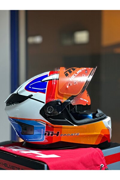 Palas Motor Fullface Kapalı Motosiklet Kask | Güneş Gözlüklü | ECE ve DOT Ser...