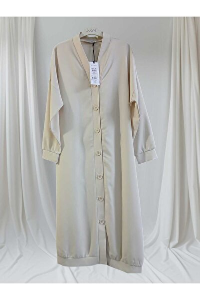 Puane Ανοιξιάτικη ζακέτα με κουμπιά με χαλαρή εφαρμογή 10696