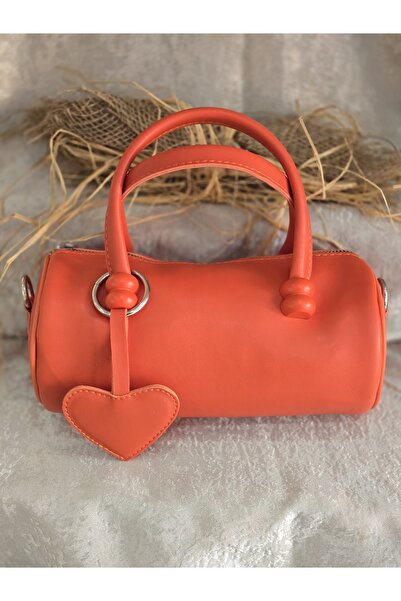 DEMİR ACCESORİES Women's Cylinder Model Hand and Shoulder Bag