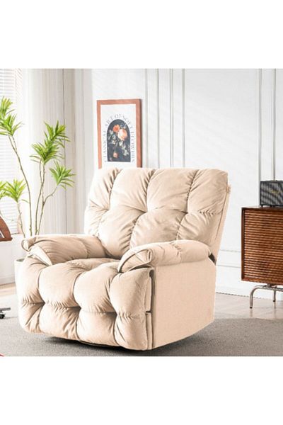 toys yard Relaxing chair - Comfort chair - Office chair - Luxurious velvet - Rocking to reduce stress - Leg rest - Body-hugging design