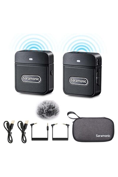Saramonic Wireless Lavalier Microphone Blink100 B1 2.4GHz Wireless Microphone With Transmitter & Rec