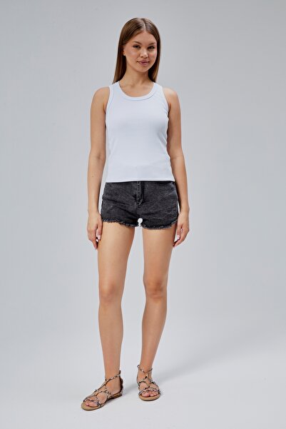 Jinx Wear Fashion Women's Ribbed Look Thick Strap Basic Camisole Undershirt