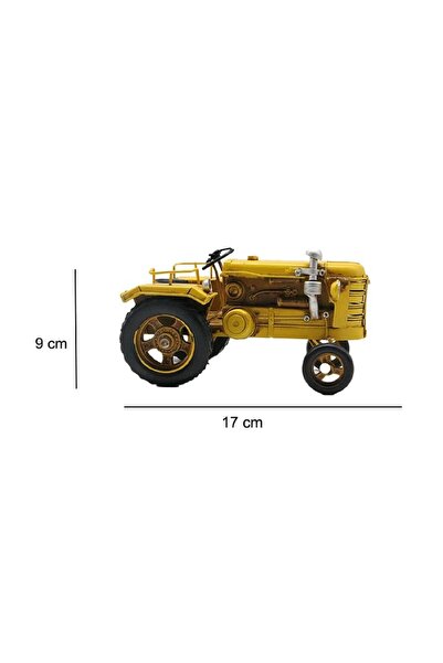 hediyeconcepti Dekoratif Metal Traktör Süsler Ev Oturma Odası TV kabine Masaüstü Ofis Dekorasyon