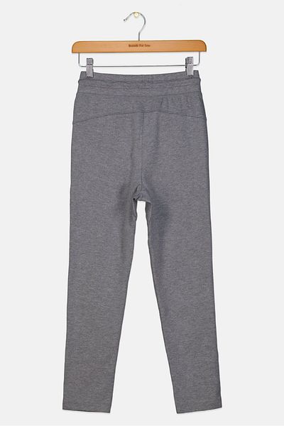 GAP Kids Boy Plain Drawstring Training Sweatpants, Grey
