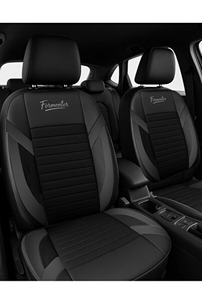 Esin Nove غطاء مقعد السيارة من ريش التاي الأسود المتوافق مع Tofaş Tempra