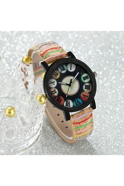 Game Women's wristwatch quartz retro stylish design