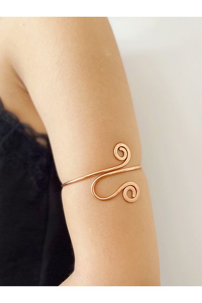 Sevilgülgünfinecrafts Pure Copper Pazu Bracelet