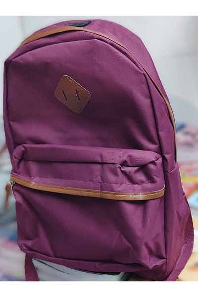 ada çanta kırtasiye Backpack/School Bag Plain Model 2 Compartments (40Cmx30Cmx15Cm) Ad29664