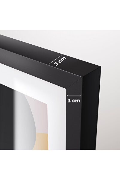 Thetic Cadru PREMIUM negru 30x40 cm