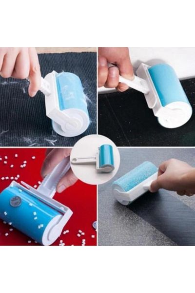 çeçem ticaret Feather Dust Collection Roller Washable Clothes Carpet Sofa Cat Dog Animal Hair Cleaning Apparatus