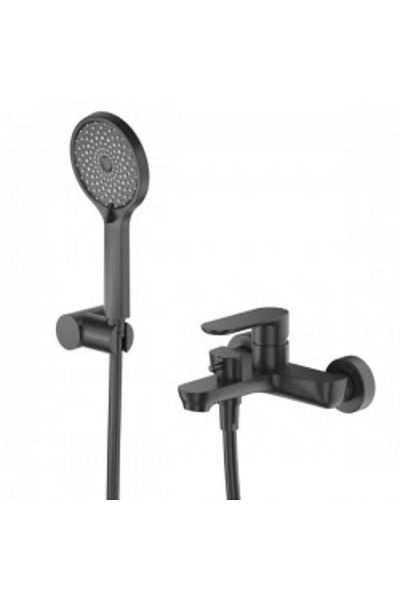 OEM Bath/Shower Faucet Set, OLIM Design, NOVA Series, SUS304 INOX Material, Matte Black