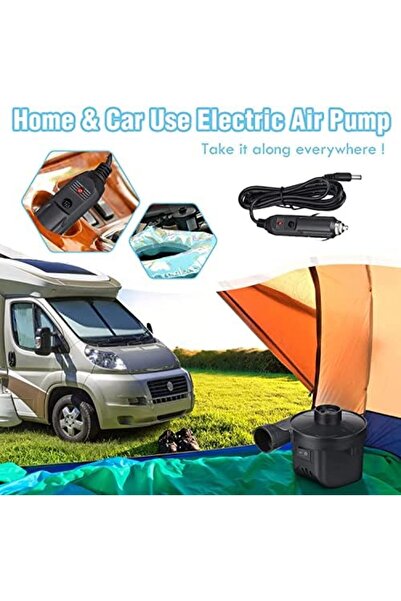 Arabest Electric Air Pump,Portable Air Mattress Pump, Inflation Pump, Inflator Deflator Air Pumps wi