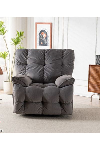 toys yard Relaxing chair - Comfort chair - Office chair - Luxurious velvet - Rocking to reduce stress - Leg rest - Body-hugging design