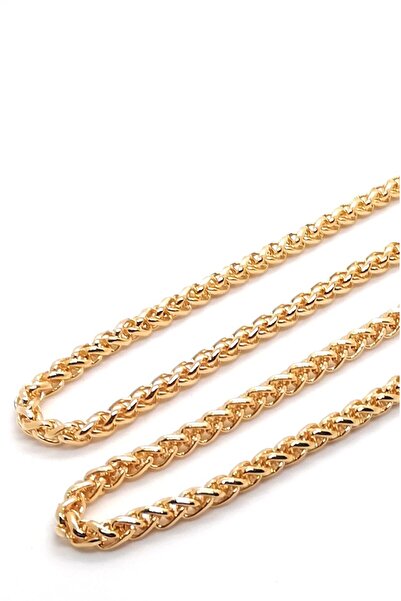 Vavely Altın Renk Unisex Angelus Lufigo Model Kalın Zincir Kolye