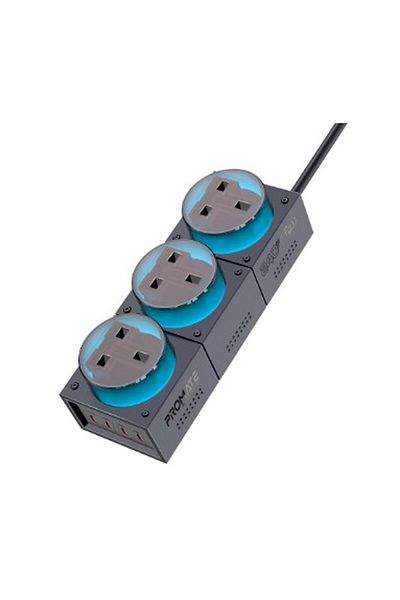 Promate The 7-in-1 multi-charging station delivers 240W charging power with GaNFast™ technology.