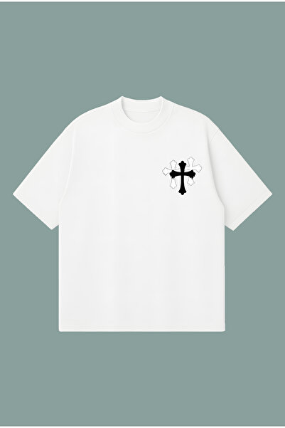 PURE POWER Tricou Chrome Hearts TripleH Boxy Fit supradimensionat unisex tricou – cu imprimeu |   Îmbrăcăminte de stradă