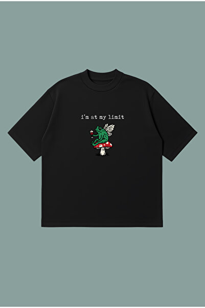 PURE POWER Tricou At my limit Frog Boxy Fit supradimensionat unisex tricou – ...