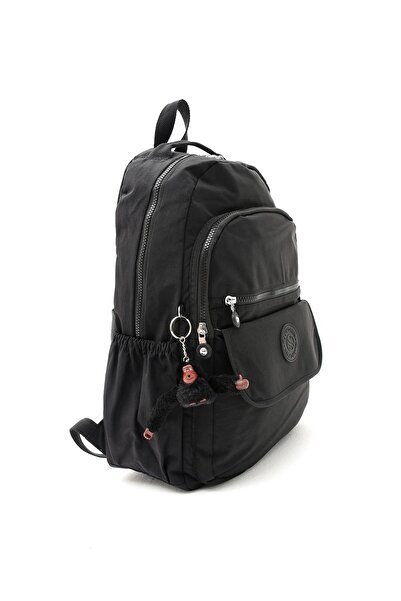 H&D COLLECTİON Unisex Water Resistant Fabric Large Size School Travel Backpack with Laptop Compartment 3012