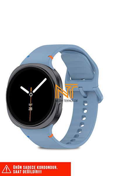 Nezih Case Samsung Galaxy Watch 8 40mm / 44mm / 46mm Classic Uyumlu Silikon K...