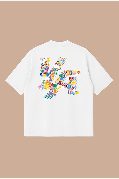 PURE POWER Young La Color Boxy Fit Oversize Unisex Tshirt – Printed T-Shirt |   Streetwear