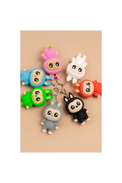 ForWhat Labubu Figured Keychain for Office Home Office Gift