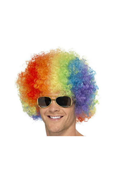 ForWhat Perucă de păr bonus pufosă pentru birou, acasă, la birou, pentru spec...