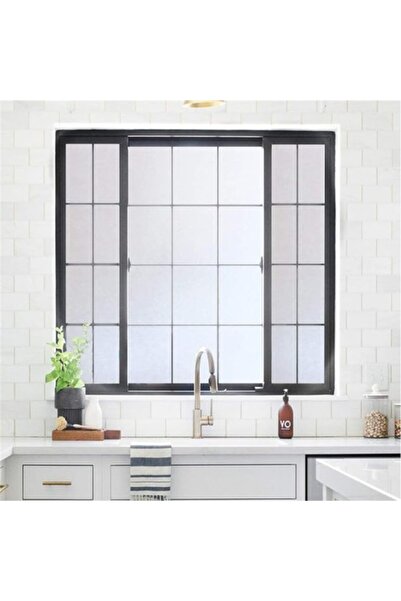 ForWhat 200x60CM فيلم زجاجي بلوري يحجب الأشعة فوق البنفسجية لصيف المكتب المنزلي