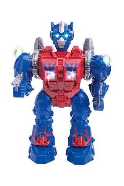 MEGA Hareketli Sesli ve Işıklı Füze Atan Robot