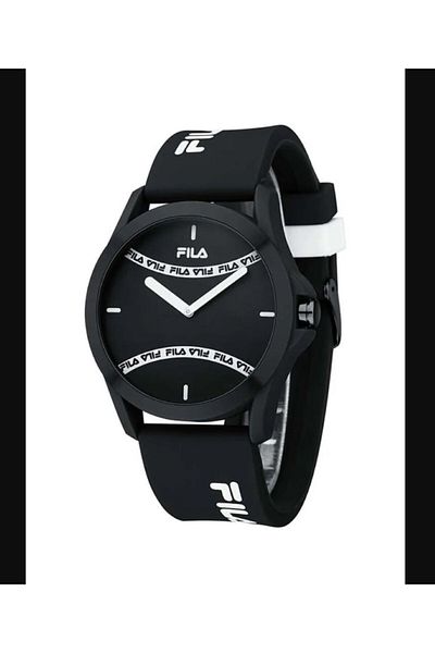 Fila Adult Unisex Analog Watch, Black 38-864-002, 43 mm