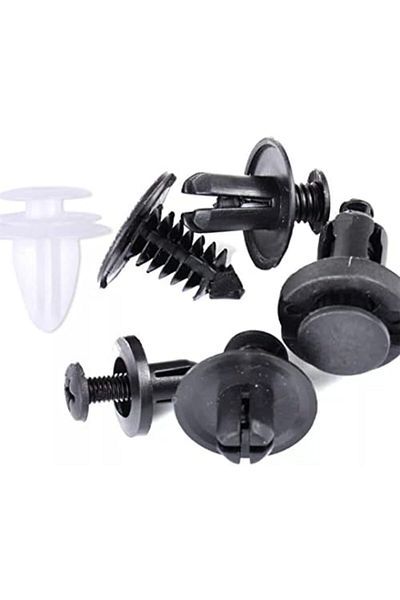 Generic Car Fastening Clips Set, 100 Pieces