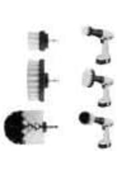 Generic FTXJ 3 PCS Electric Turbo Scrub Replacement Head Household Cleaning Extra Brushes Set