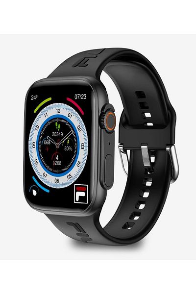 Fila Adult Unisex Smartwatch Watch, Black SW/37,