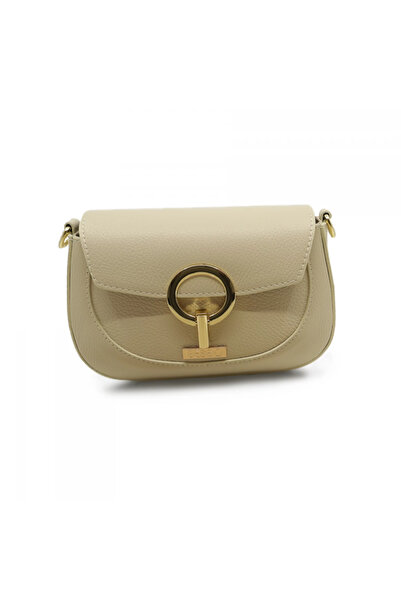 BESSO Geantă de umăr din piele naturală Tesoretto della Gioia Cream