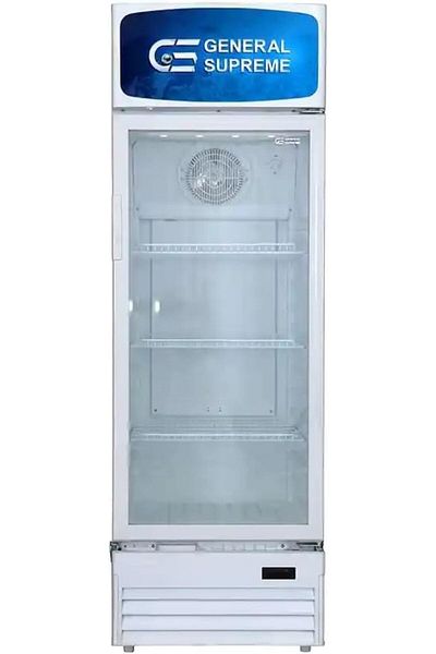 General Supreme ثلاجة عرض ذات باب واحد (11.59 قدم مكعب، 328 لتر)، GSSC320H
