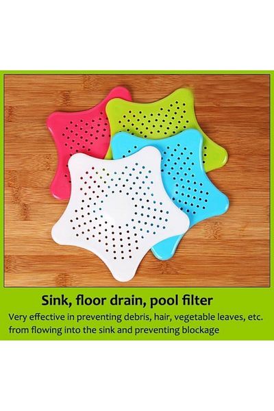 Türkiye Star Sink and Bathroom Drain Filter/ Hair Catcher/ Sink Filter Coater/ Hair Stopper Bath Plug Plunge