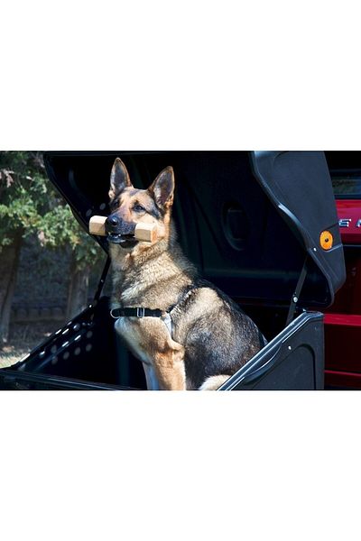 JollyMag Towbox V1 DOG towbar luggage box Black