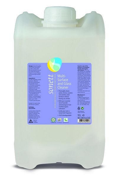 JollyMag DETERGENT FOR GLASS AND OTHER SURFACES 10L Sonett