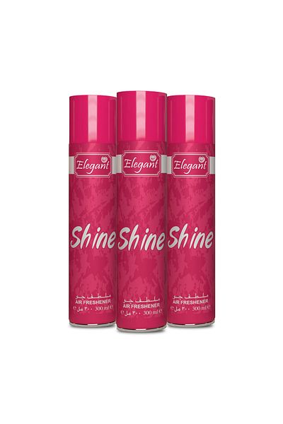 Elegant Shine Air Freshener Spray Pack of 3