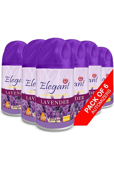 Others Elegant Automatic Spray REFILL – LAVENDER – 300ML – Pack of 6