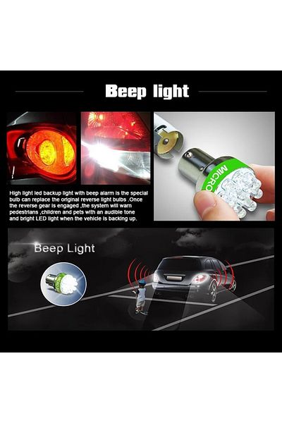 JollyMag Reversing siren with LED bulb 12V, BA15S
