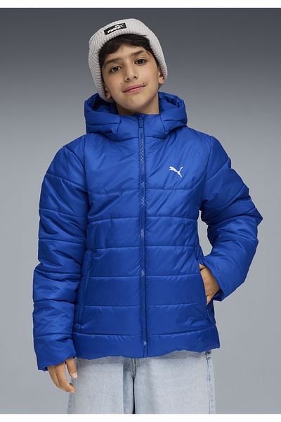 Puma Jachetă căptușită cu glugă Essentials pentru tineri