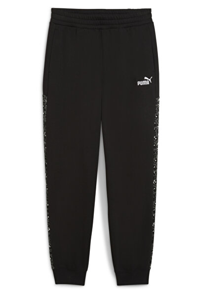 Puma Essentials Animal Print Comfort Ψηλόμεσο Παντελόνι Φόρμας Γυναικείο