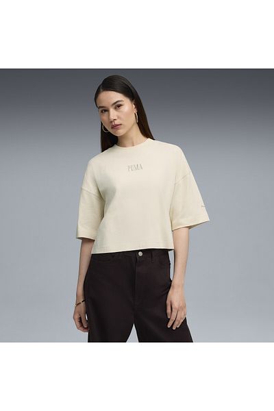 Puma Tricou grafic supradimensionat Premium Essentials pentru femei