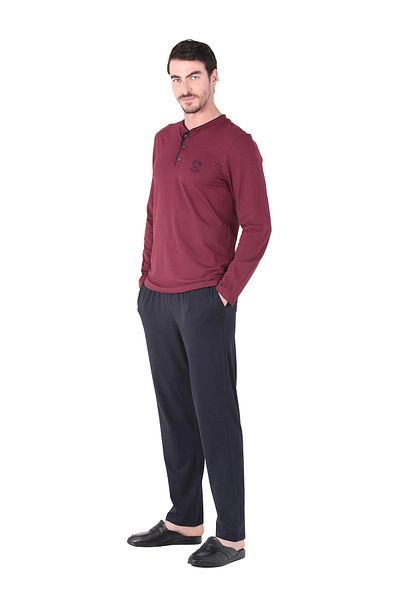 ALFA AKSESUAR 03 D's Groom221001 Long Sleeve Pajama Set