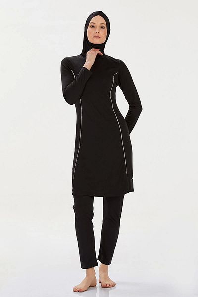 ALFA AKSESUAR 03 Long Sleeve Battal Women's Hijab Swimsuit